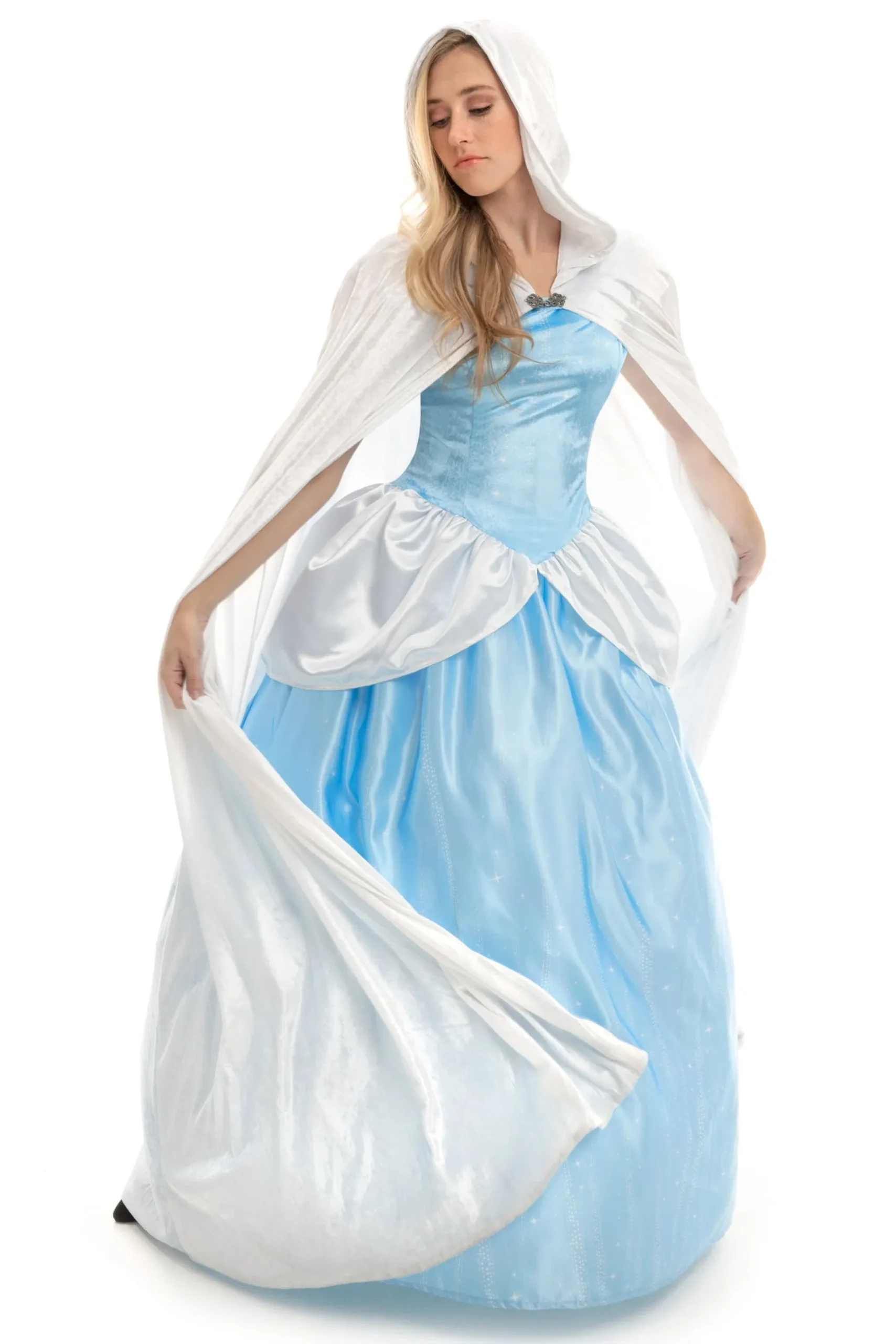 Little Adventures Adult White Cloak> Cloaks