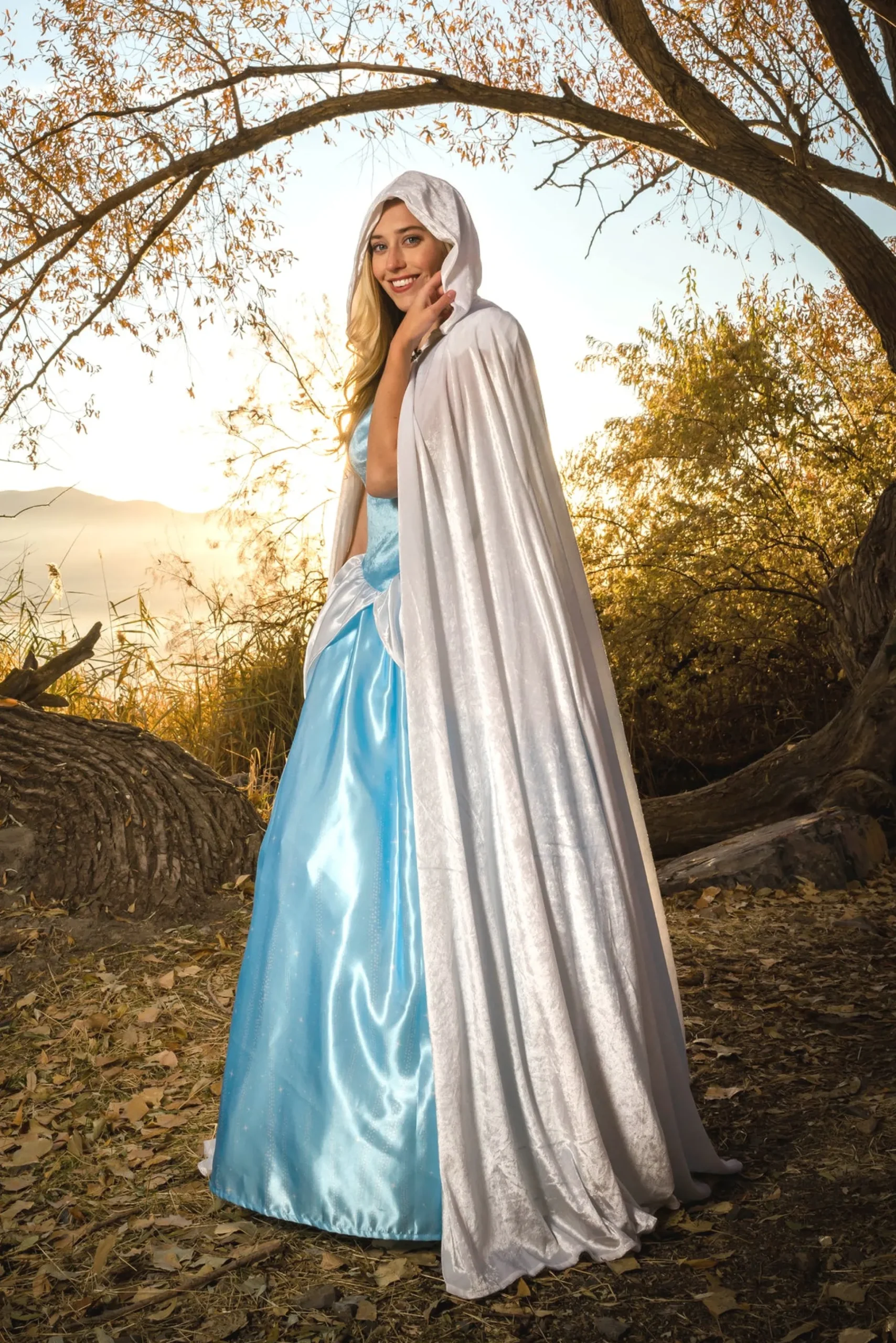 Little Adventures Adult White Cloak> Cloaks