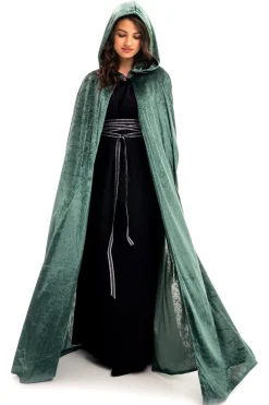 Little Adventures Adult Woodland Green Cloak> Cloaks