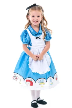Little Adventures Alice In Wonderland Dress Up With Headband> Dresses