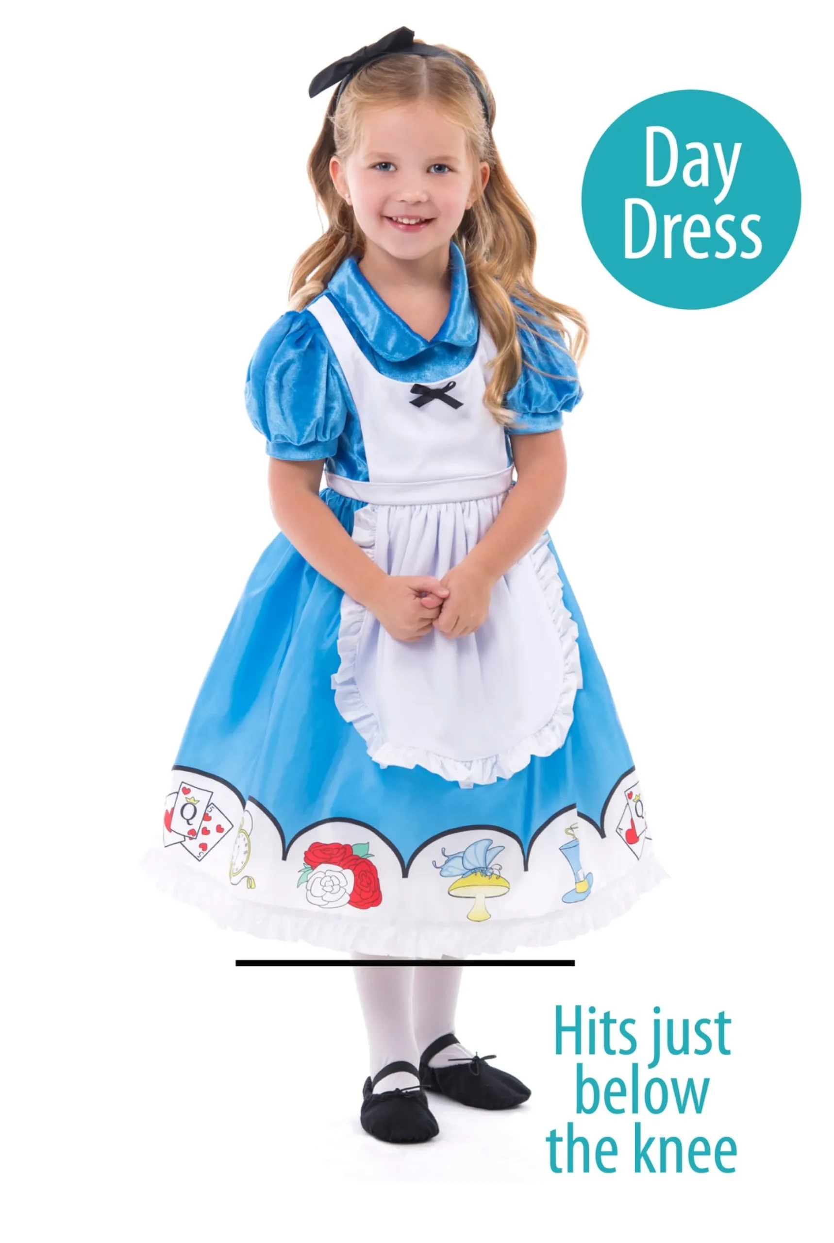 Little Adventures Alice In Wonderland Dress Up With Headband> Dresses