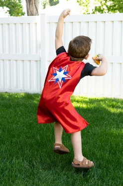 Little Adventures American Hero Cape & Mask Set><noscript><img width=