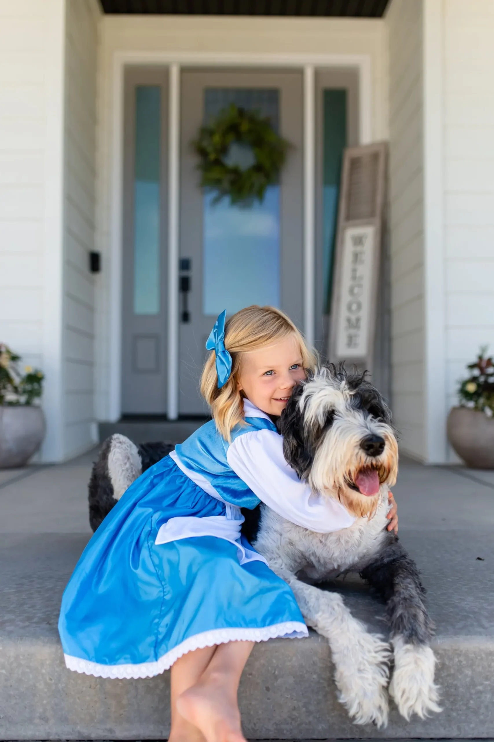Little Adventures Beauty Day Dress With Bow> Dresses