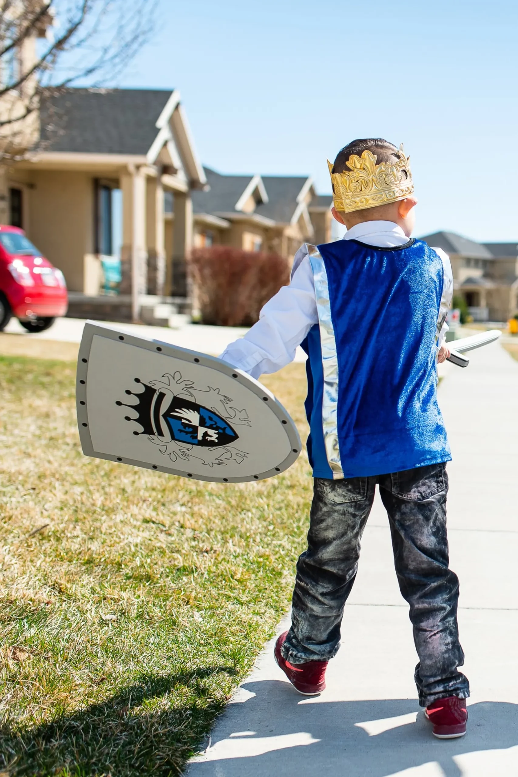 Little Adventures Blue Crusader> Knights & Dragons