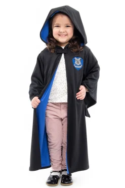 Little Adventures Blue Hooded Wizard Robe> Cloaks