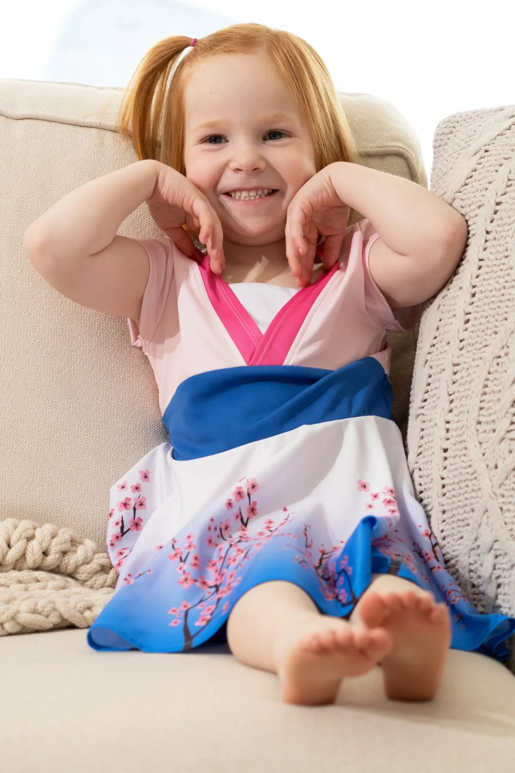 Little Adventures Cherry Blossom Twirl Dress> Twirl Dresses