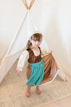 Little Adventures Cinderella Day Dress With Scarf><noscript><img width=