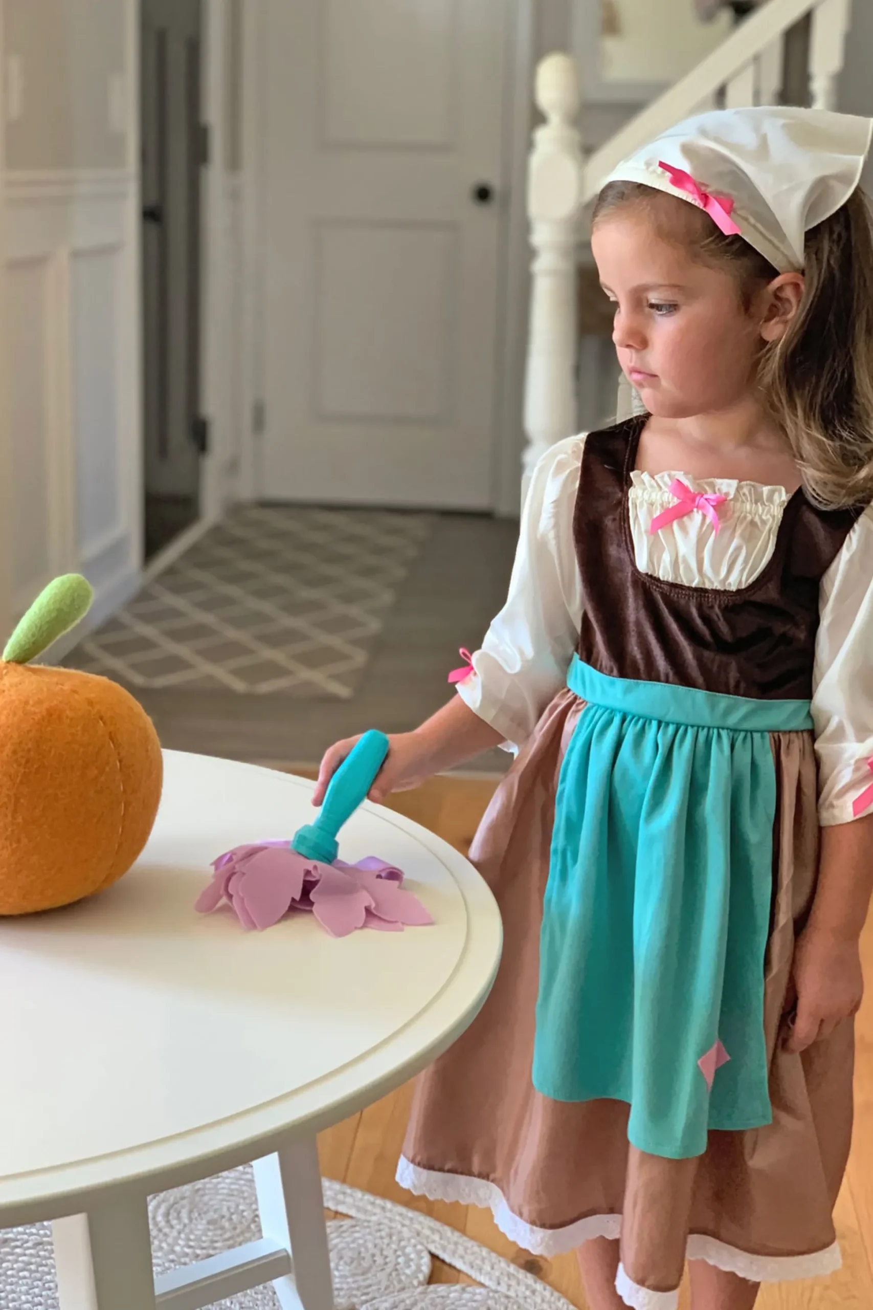 Little Adventures Cinderella Day Dress With Scarf> Dresses