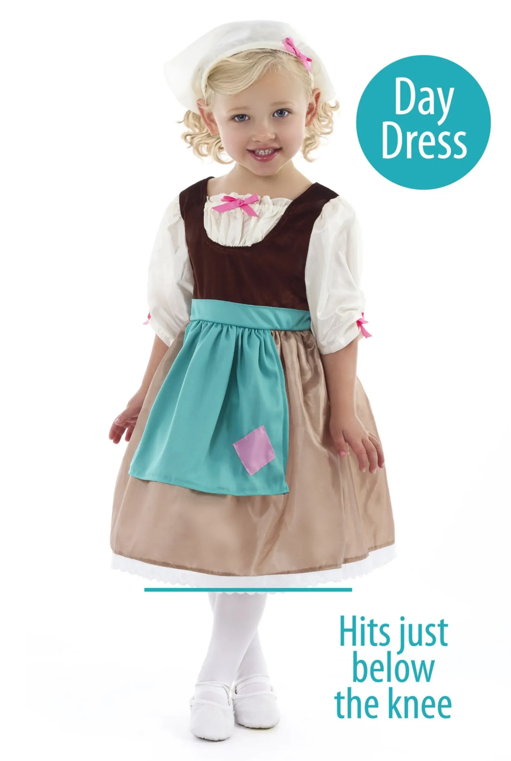 Little Adventures Cinderella Day Dress With Scarf> Dresses