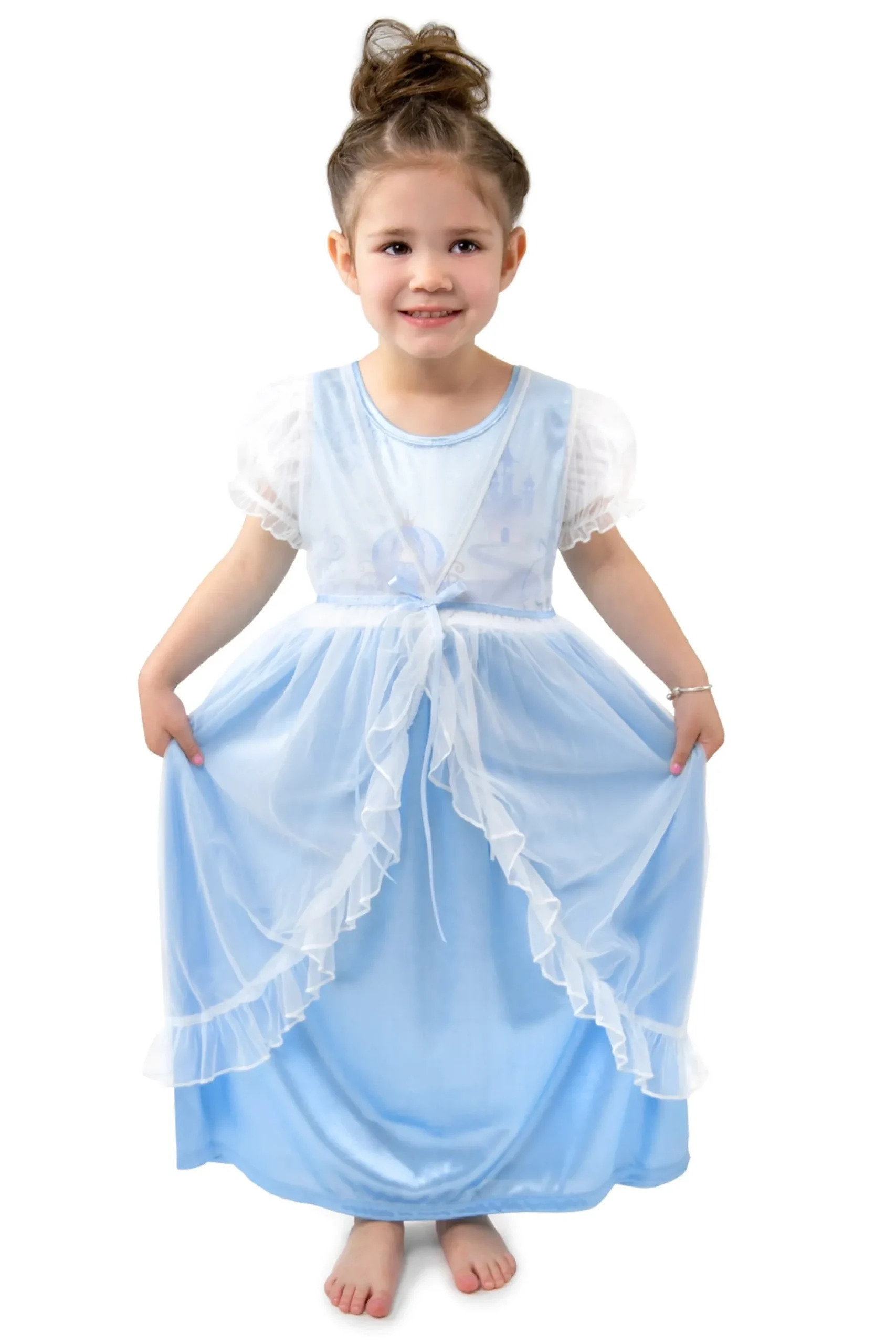 Little Adventures Cinderella Nightgown With White Robe> Nightgowns