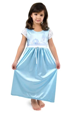 Little Adventures Cinderella Nightgown With White Robe><noscript><img width=