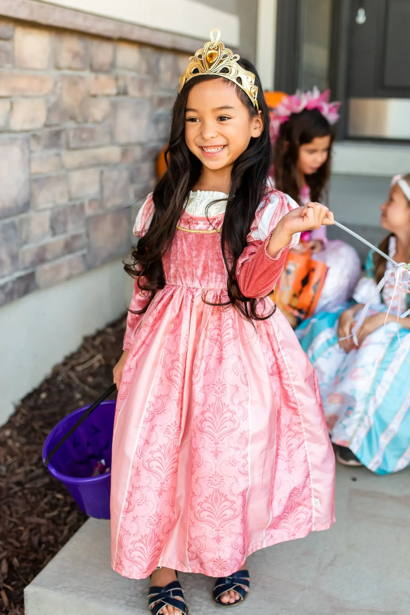 Little Adventures Coral Renaissance> Dresses