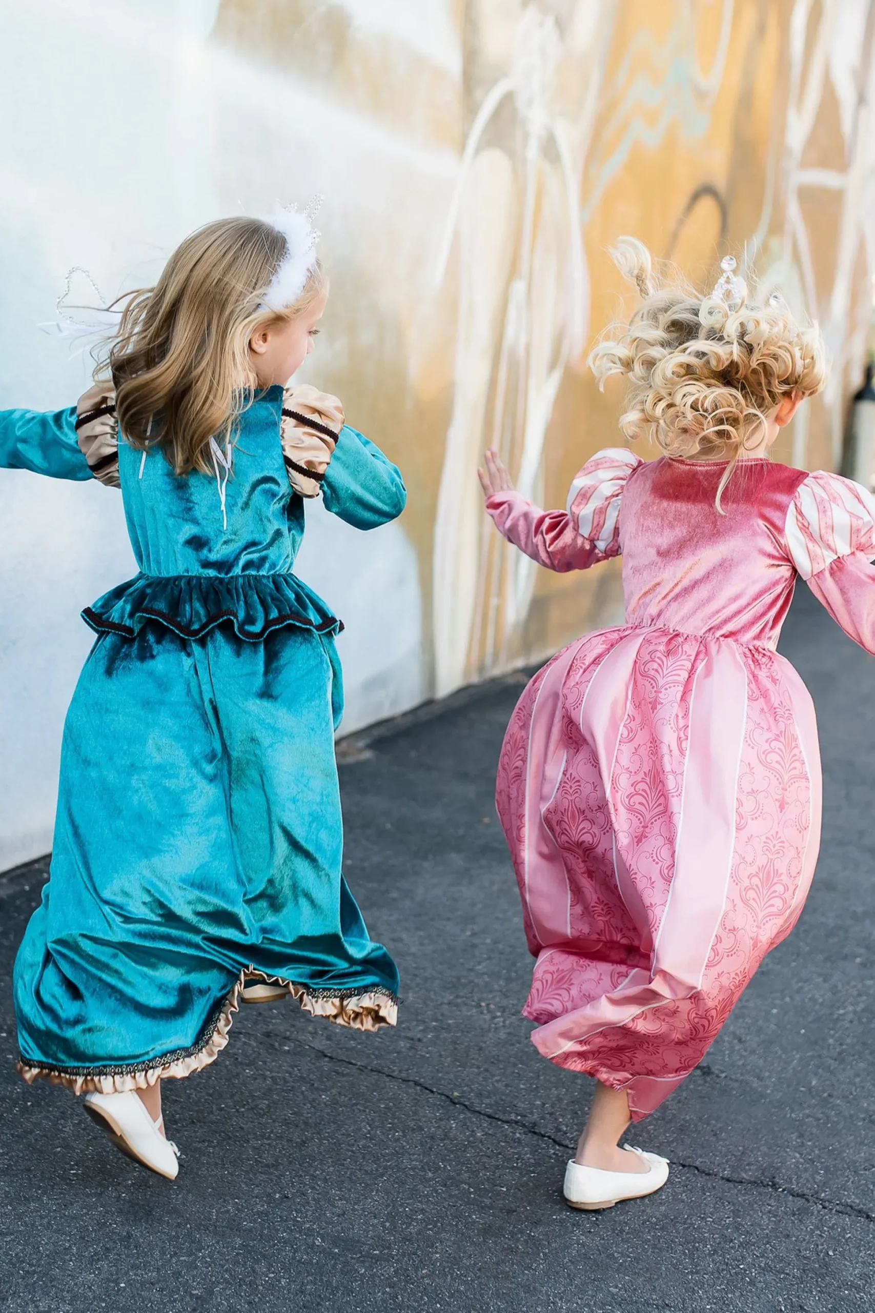 Little Adventures Coral Renaissance> Dresses