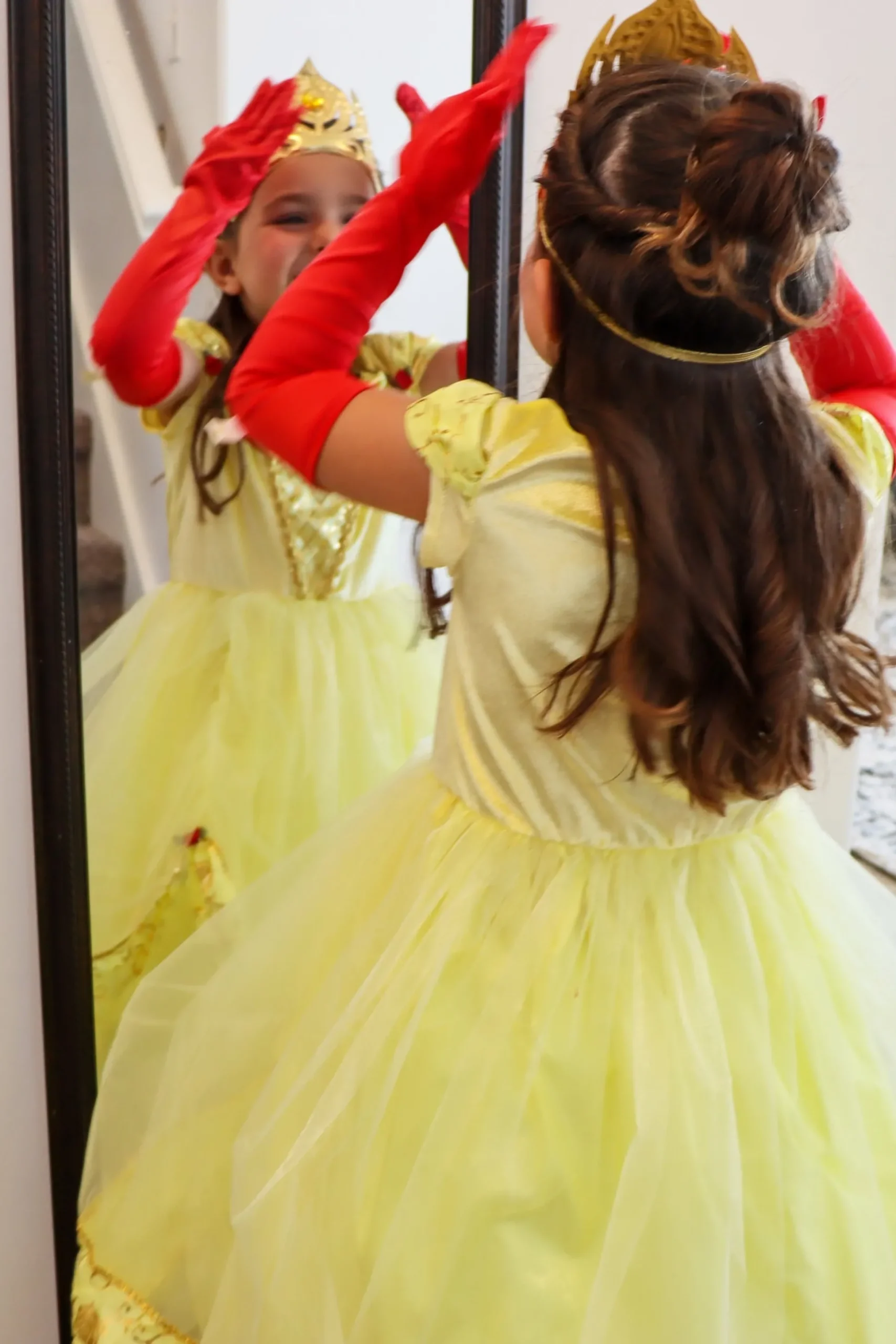 Little Adventures Deluxe Yellow Beauty> Dresses