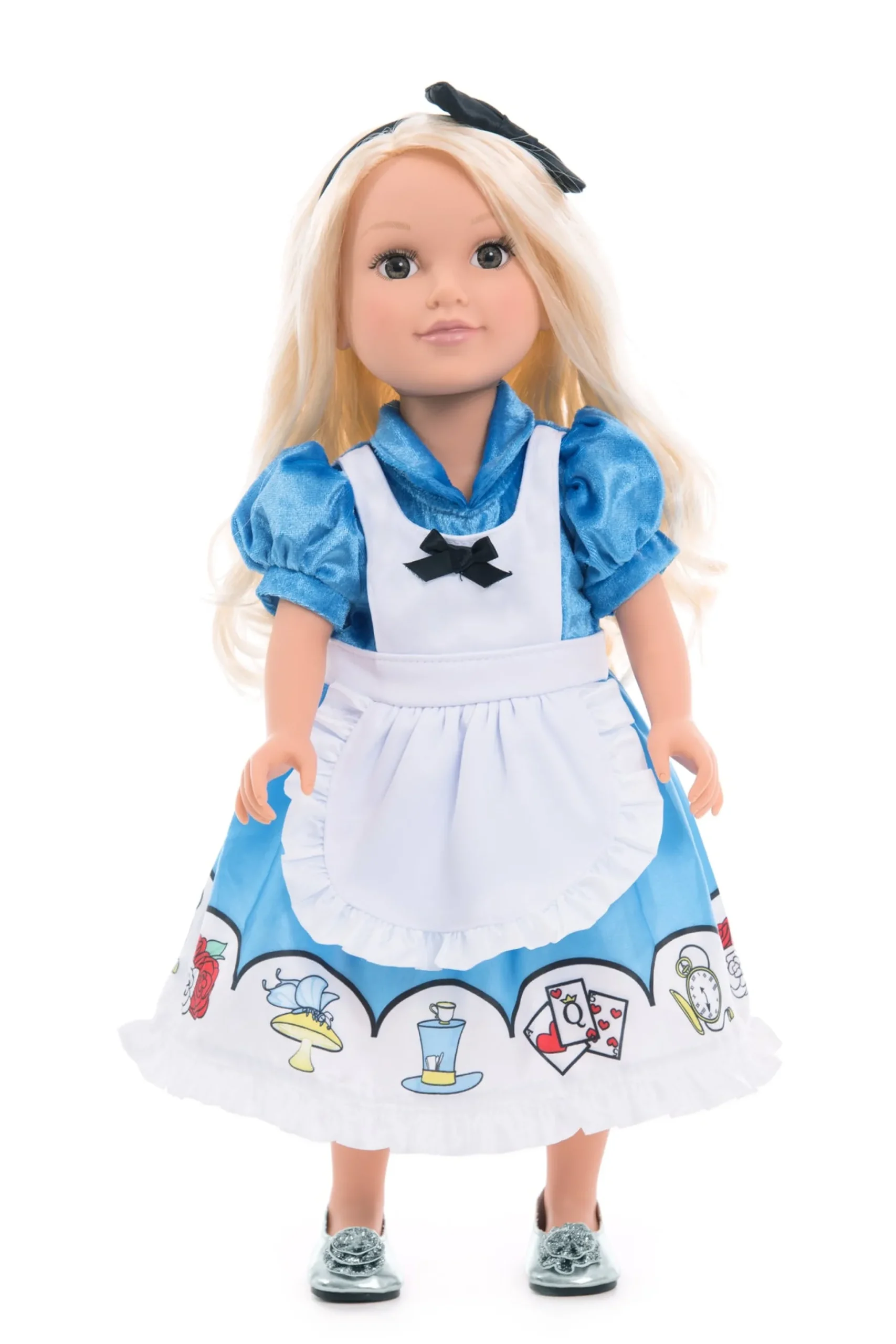 Little Adventures Doll Dress Alice With Headband> Doll Dress Ups