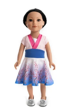 Little Adventures Doll Dress Cherry Blossom Twirl> Doll Dress Ups