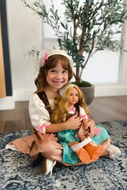Little Adventures Doll Dress Cinderella Day Dress><noscript><img width=
