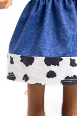 Little Adventures Doll Dress Cowgirl With Hat><noscript><img width=