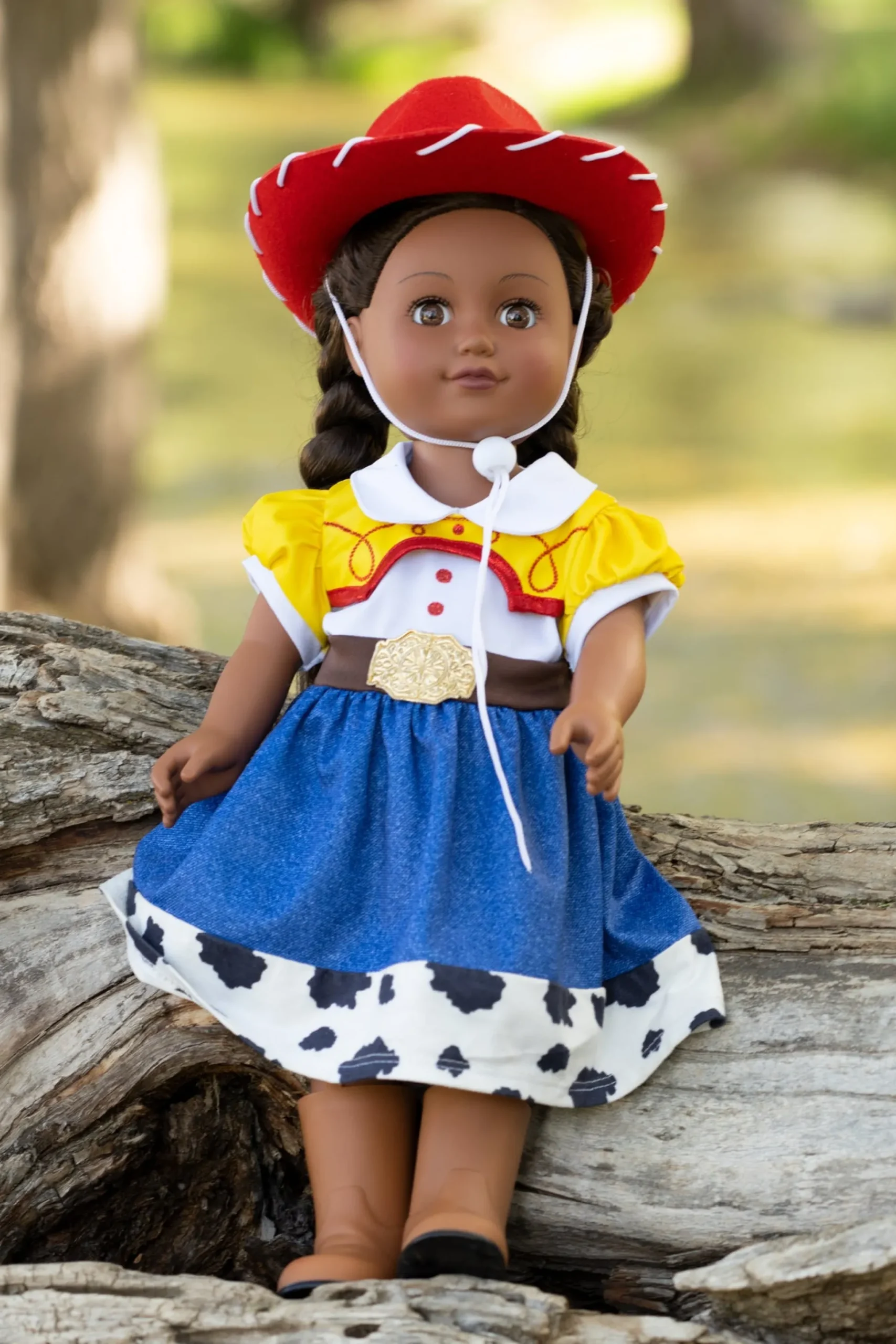 Little Adventures Doll Dress Cowgirl With Hat> Doll Dress Ups