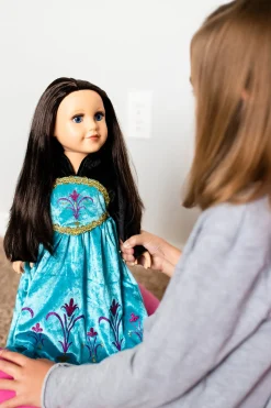 Little Adventures Doll Dress Ice Queen Coronation><noscript><img width=