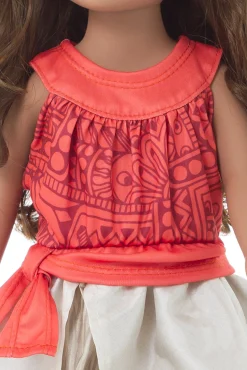 Little Adventures Doll Dress Island Princess W/Hair Clip> Doll Dress Ups