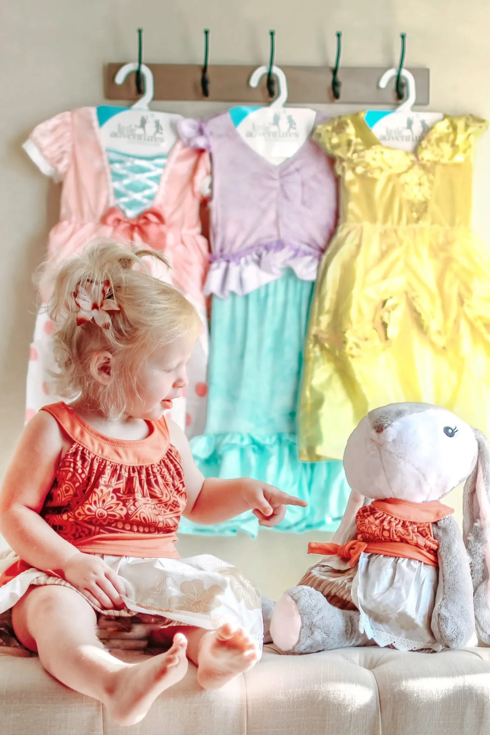 Little Adventures Doll Dress Island Princess W/Hair Clip> Doll Dress Ups