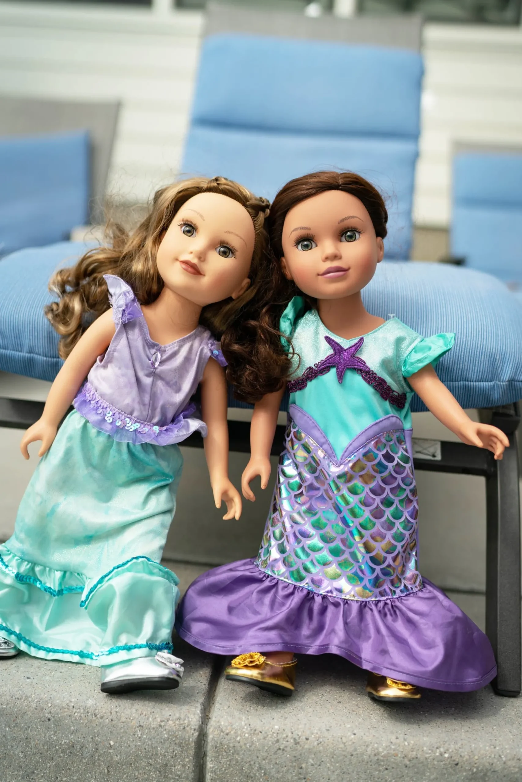 Little Adventures Doll Dress Magical Mermaid> Doll Dress Ups