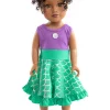 Little Adventures Doll Dress Mermaid Twirl> Doll Dress Ups