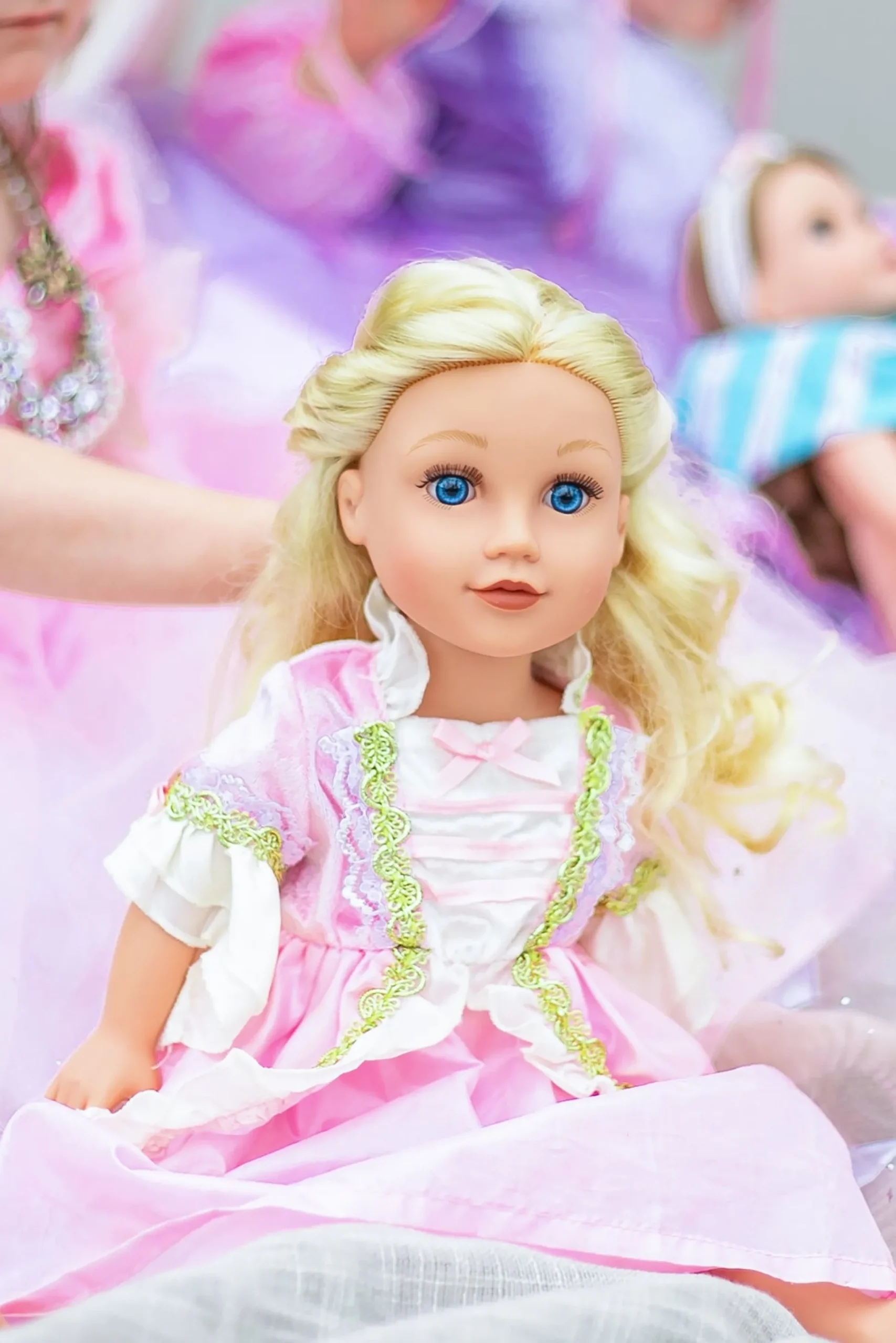 Little Adventures Doll Dress Pink Vintage Princess> Doll Dress Ups