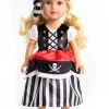 Little Adventures Doll Dress Pirate With Headband> Pirates
