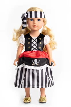 Little Adventures Doll Dress Pirate With Headband> Doll Dress Ups
