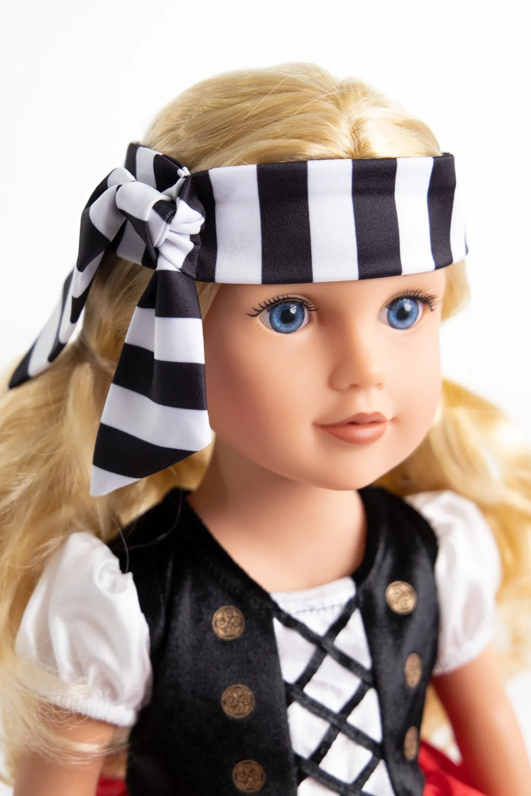 Little Adventures Doll Dress Pirate With Headband> Pirates