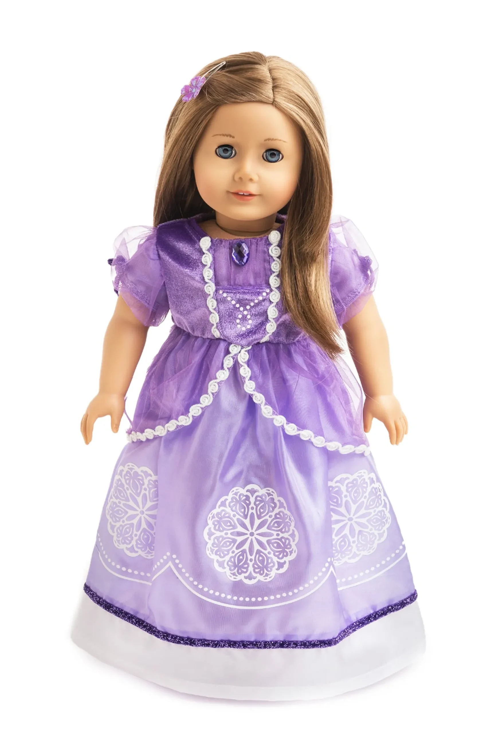 Little Adventures Doll Dress Purple Amulet Princess> Doll Dress Ups