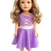Little Adventures Doll Dress Rapunzel Twirl> Doll Dress Ups
