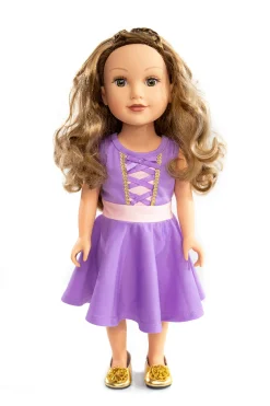 Little Adventures Doll Dress Rapunzel Twirl> Doll Dress Ups