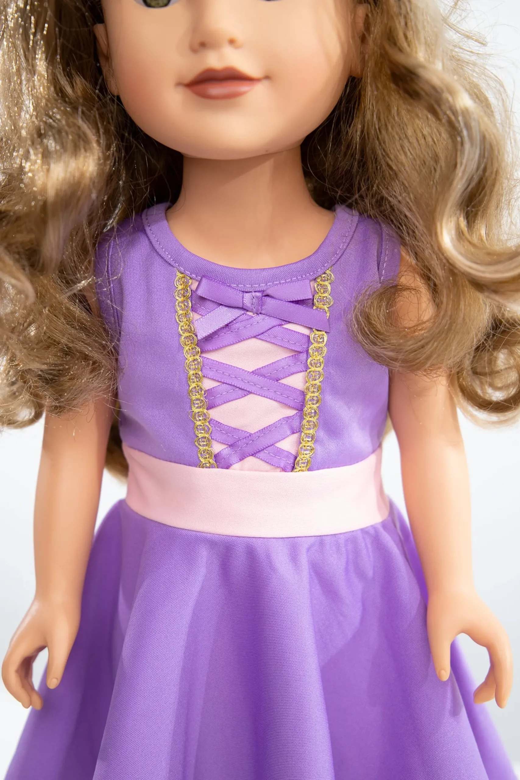 Little Adventures Doll Dress Rapunzel Twirl> Doll Dress Ups