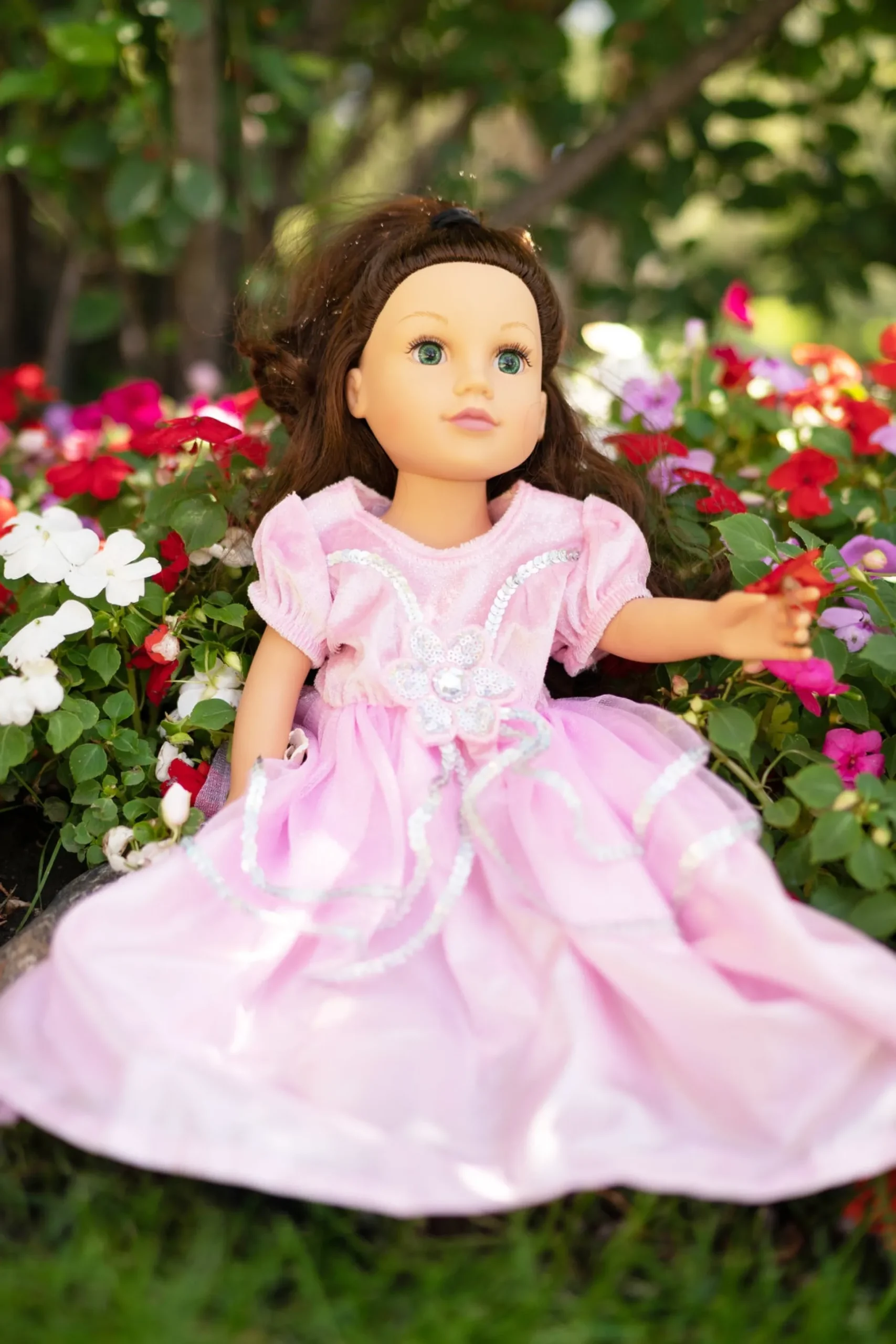 Little Adventures Doll Dress Royal Pink Princess> Doll Dress Ups