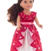 Little Adventures Doll Dress Ruby Princess> Doll Dress Ups