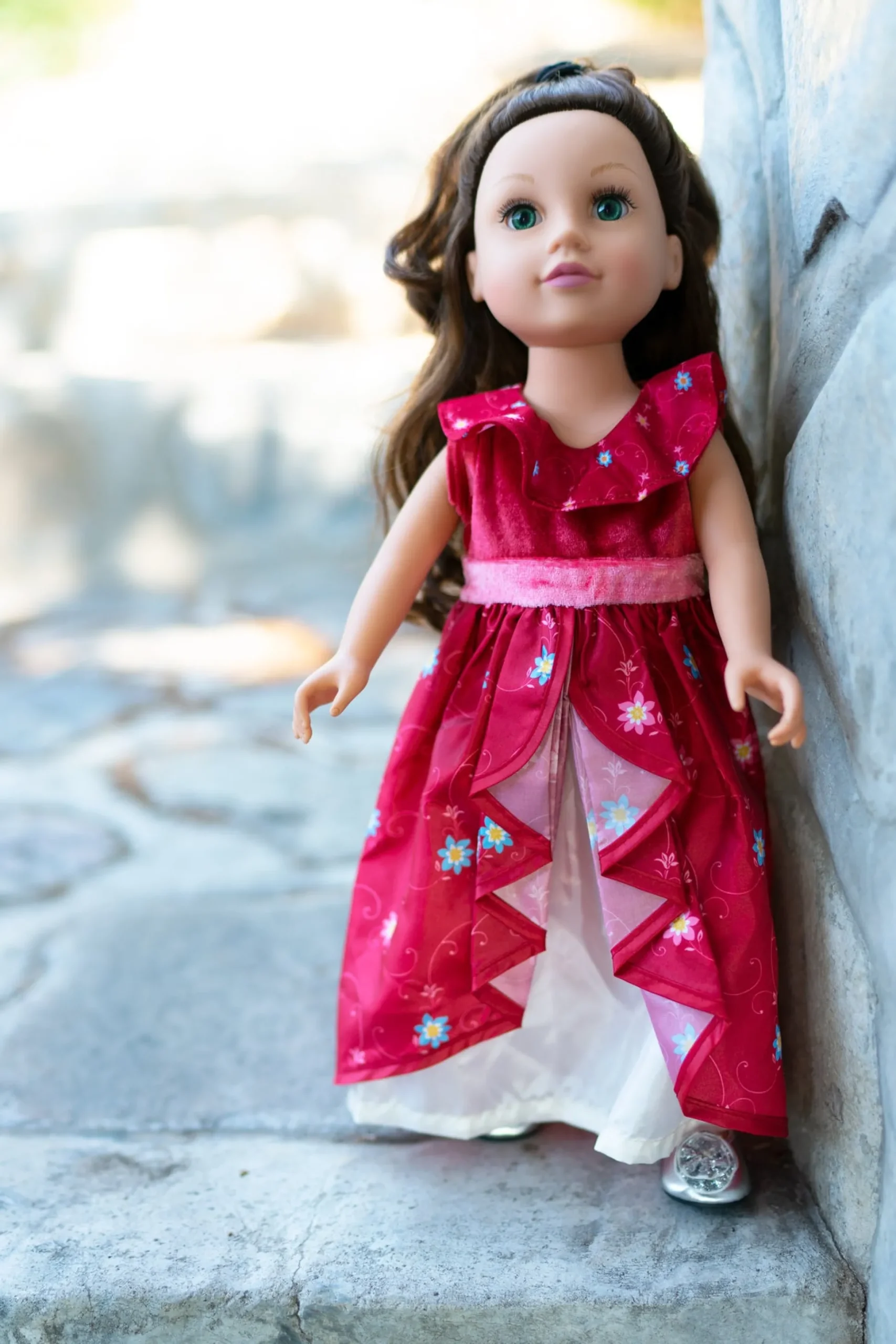 Little Adventures Doll Dress Ruby Princess> Doll Dress Ups