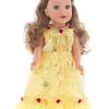 Little Adventures Doll Dress Yellow Beauty> Doll Dress Ups