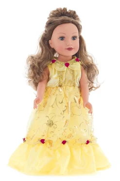 Little Adventures Doll Dress Yellow Beauty> Doll Dress Ups
