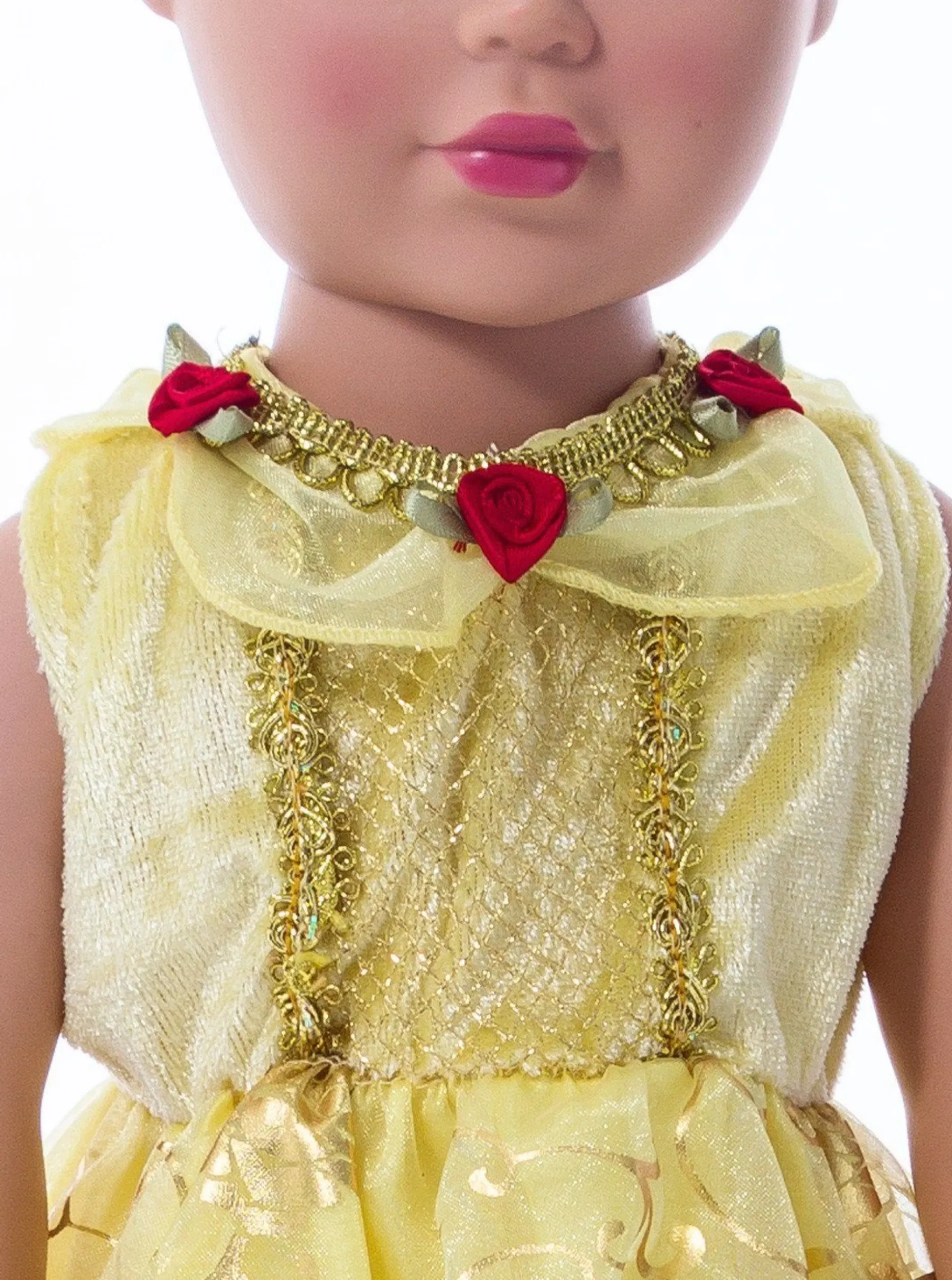 Little Adventures Doll Dress Yellow Beauty> Doll Dress Ups