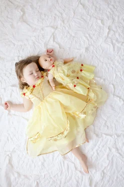 Little Adventures Doll Dress Yellow Beauty><noscript><img width=