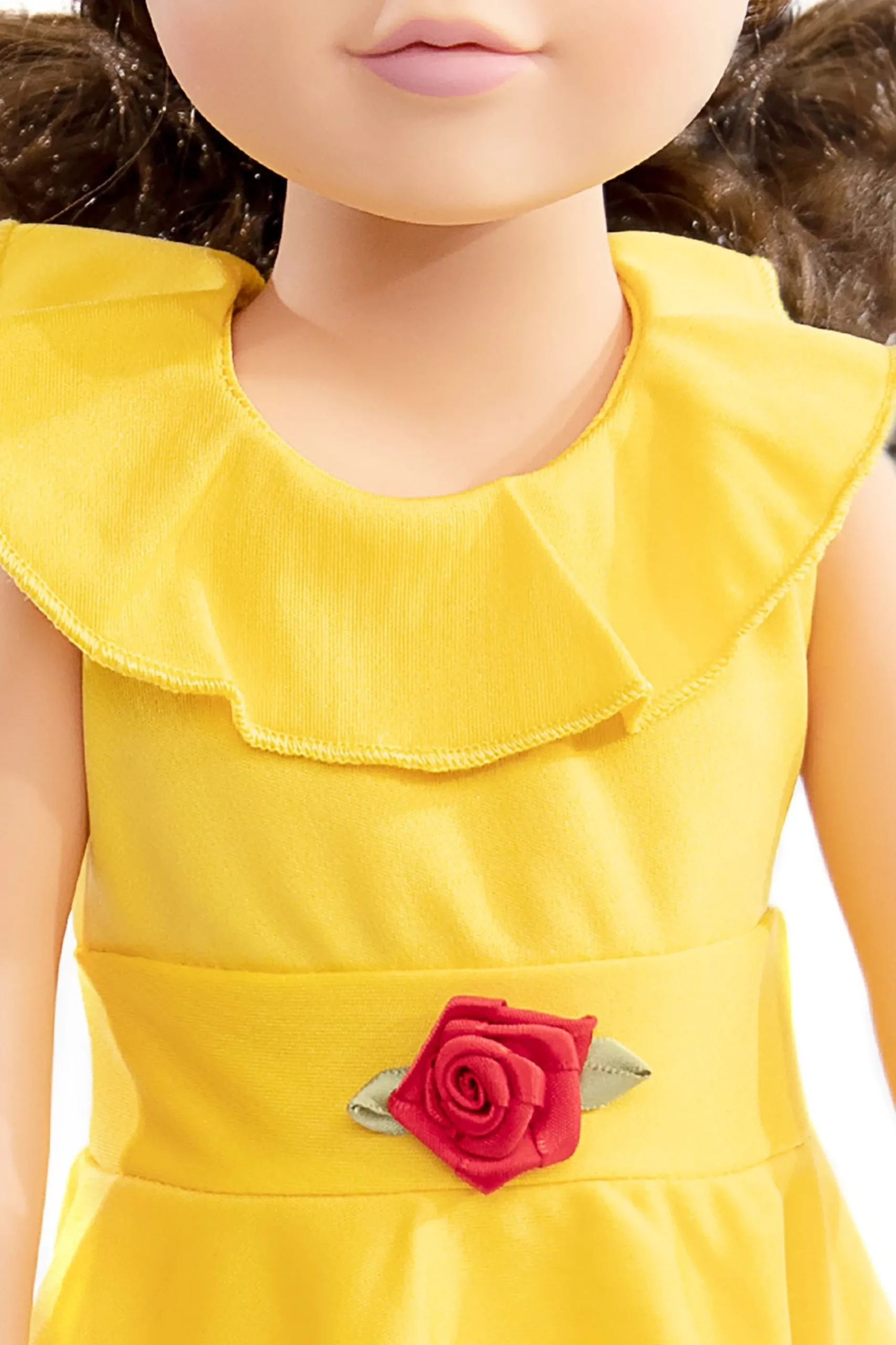 Little Adventures Doll Dress Yellow Beauty Twirl> Doll Dress Ups