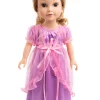 Little Adventures Doll Nightgown Rapunzel With Pink Robe> Doll Dress Ups