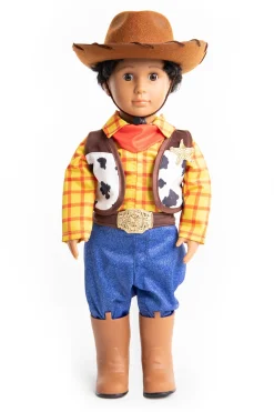 Little Adventures Doll Outfit Cowboy With Hat> Doll Dress Ups