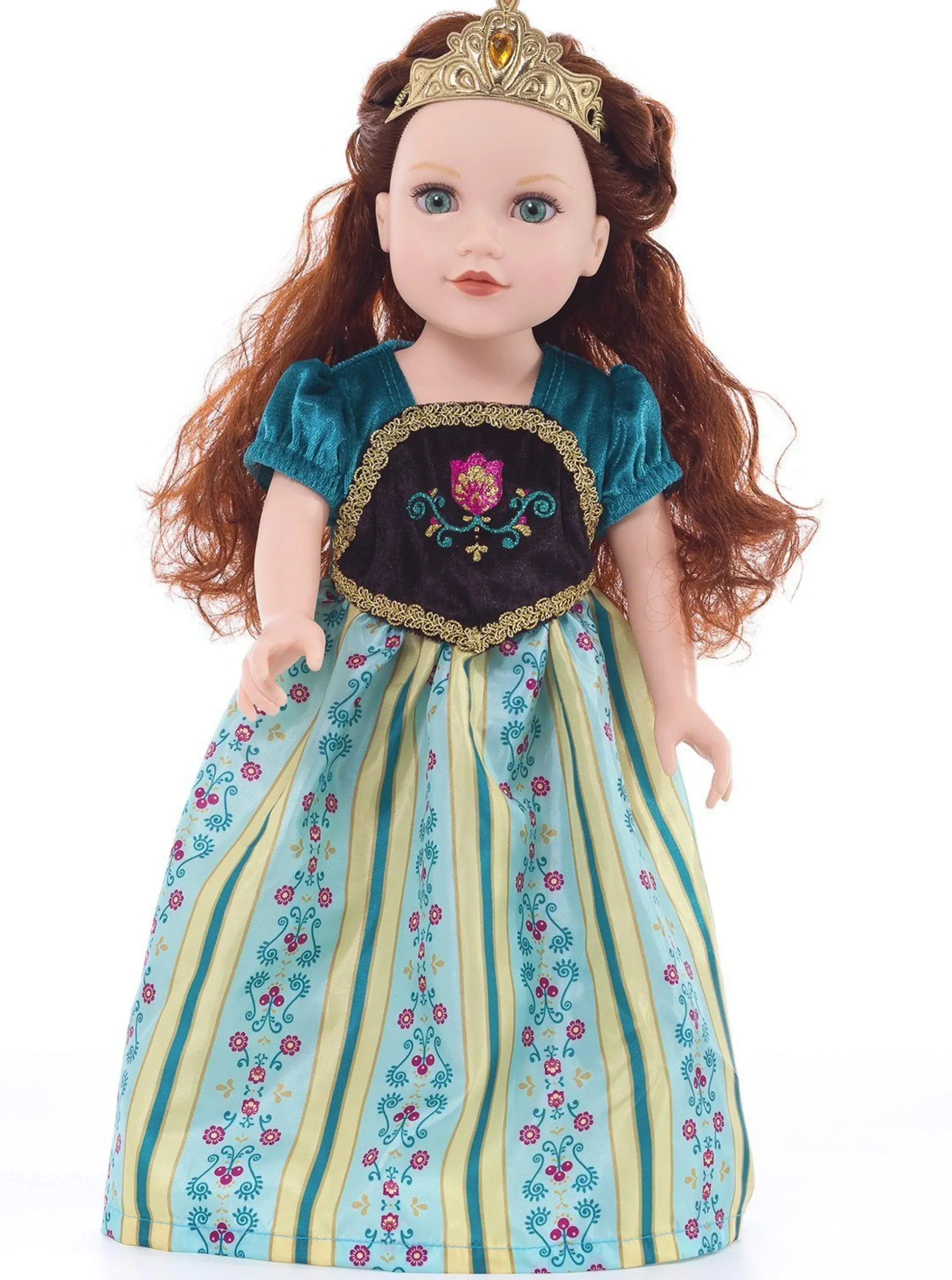 Little Adventures Doll Shoes And Tiara Gold> Doll Dress Ups