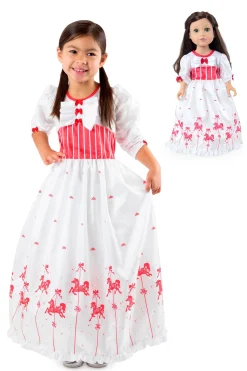Little Adventures English Nanny & Doll Dress Set> Dresses