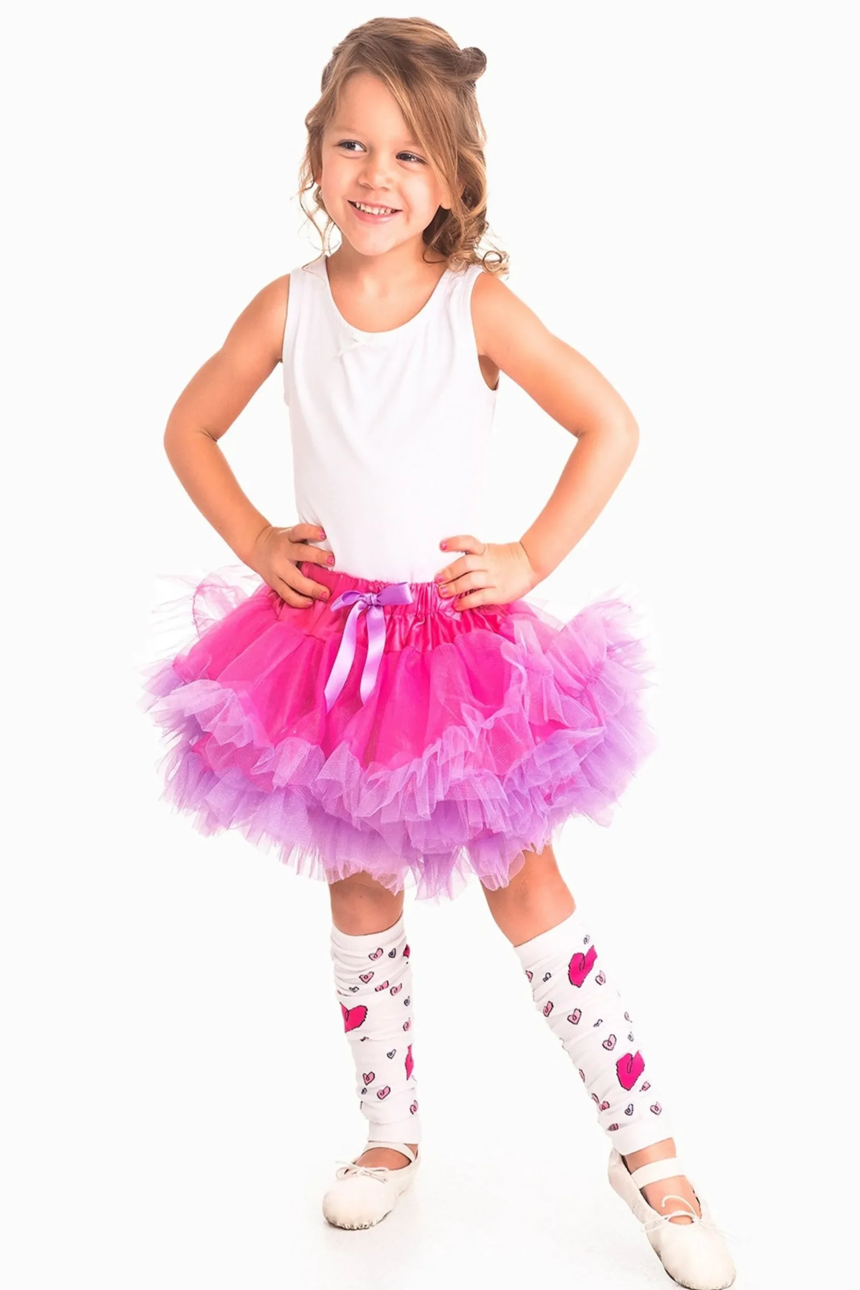 Little Adventures Fuchsia Fluffy Tutu> Tutus & Skirts