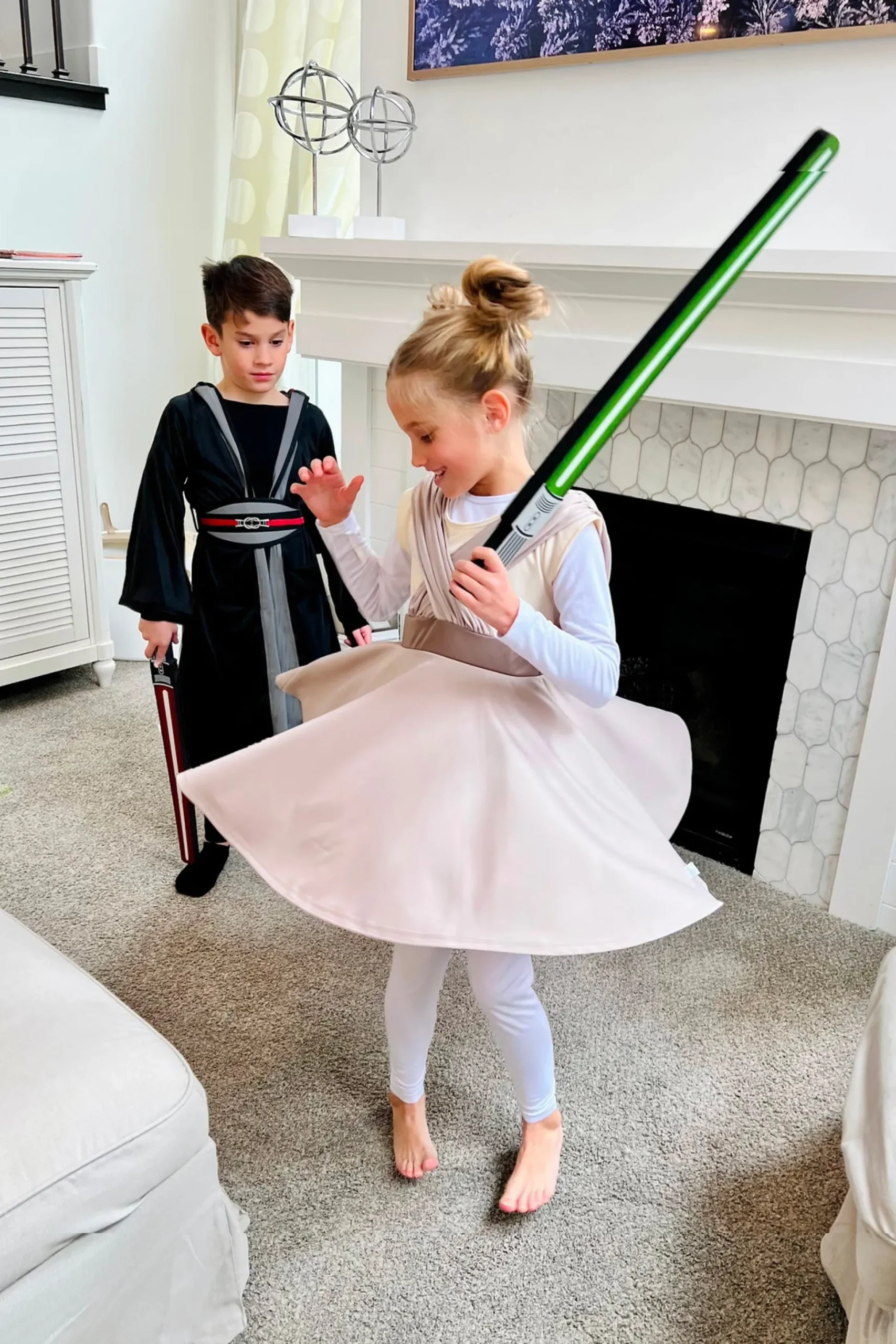 Little Adventures Galactic Scavenger Twirl Dress> Galactic